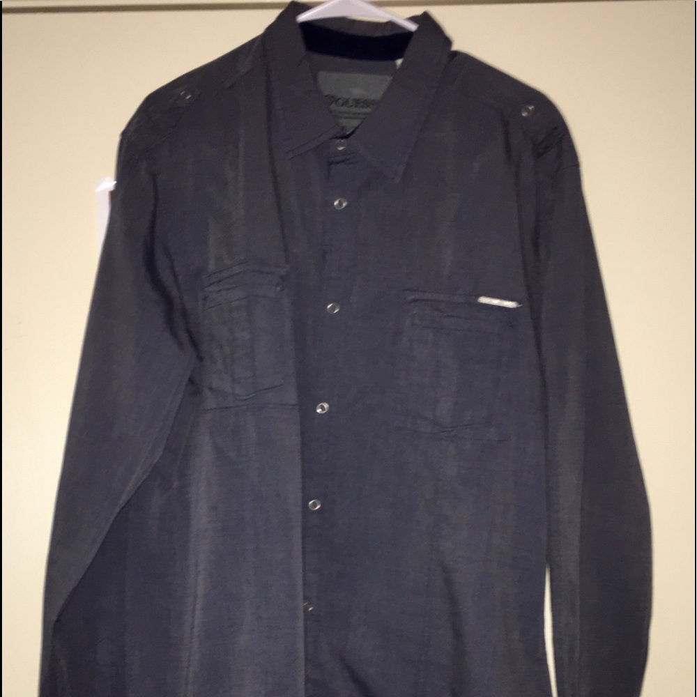 Guess Men’s Shirt XXL Long Sleeve